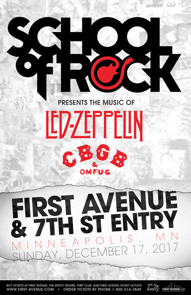 ST PAUL SCHOOL OF ROCK ★ 7th St Entry - First Avenue