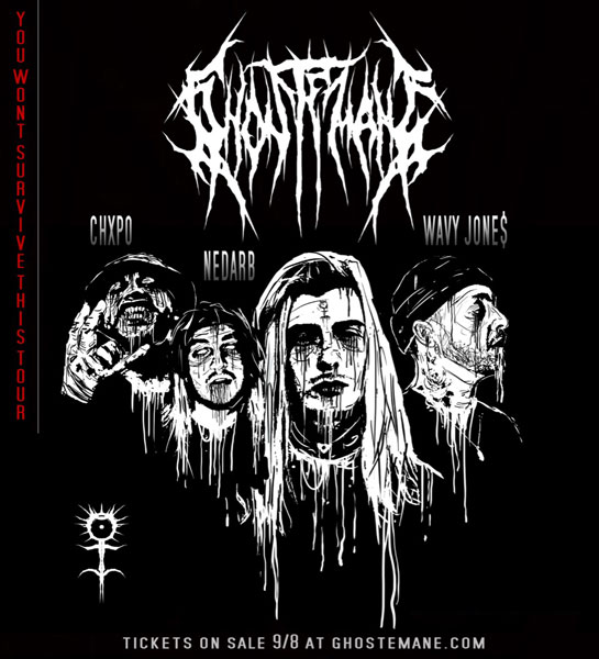Ghostemane - Songs, Events and Music Stats
