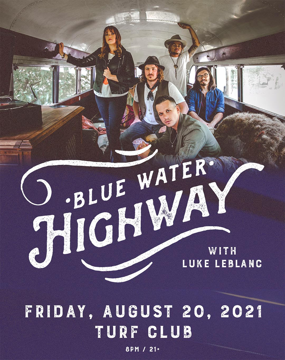 blue water highway tour dates