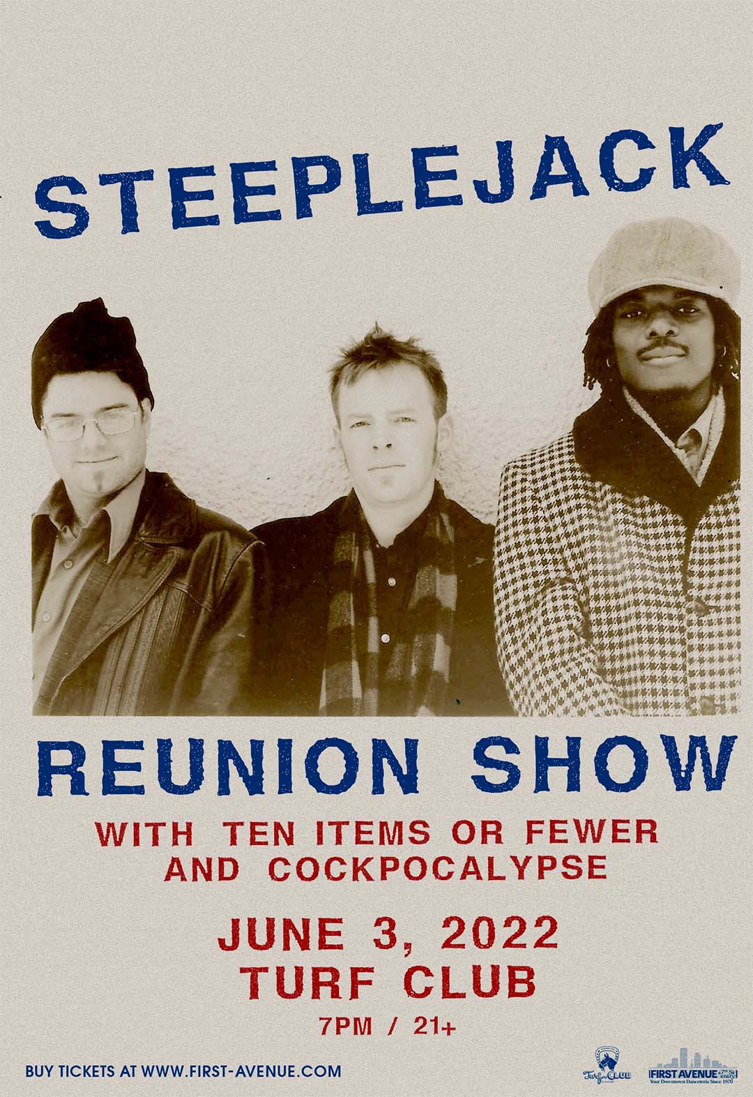 Steeplejack ★ Turf Club - First Avenue