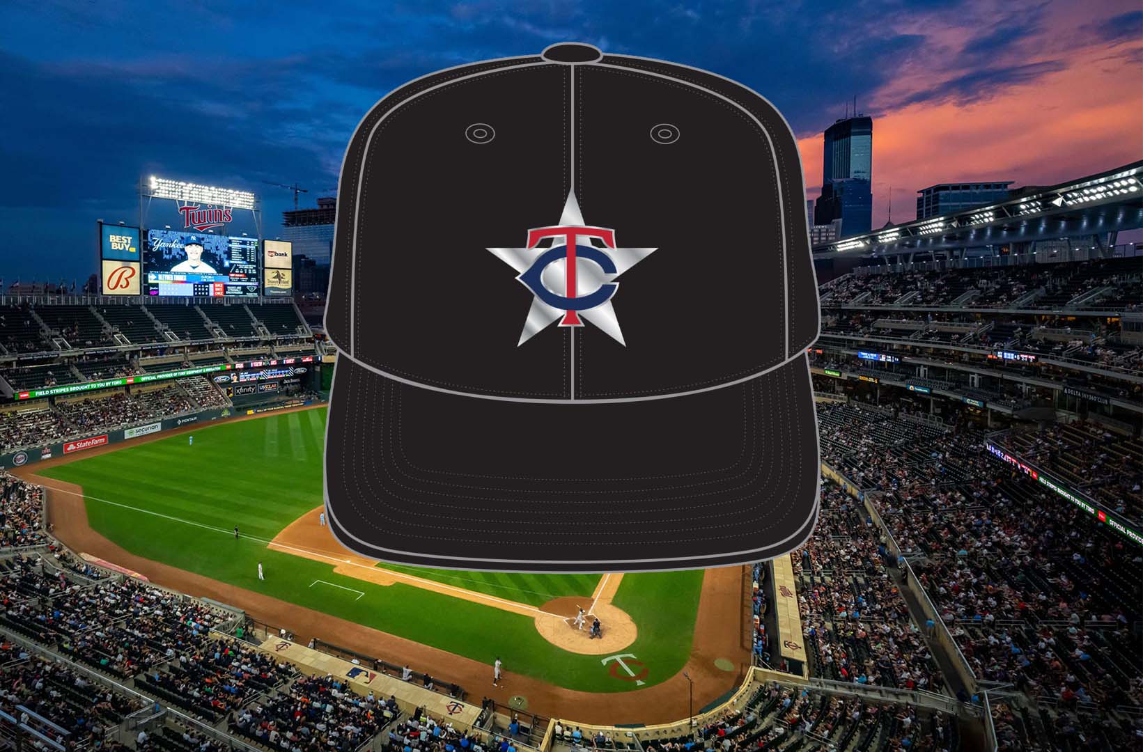 Minnesota Twins on X: It's SKOL Night at Target Field! #MNTwins #Vikings  #OneMN  / X