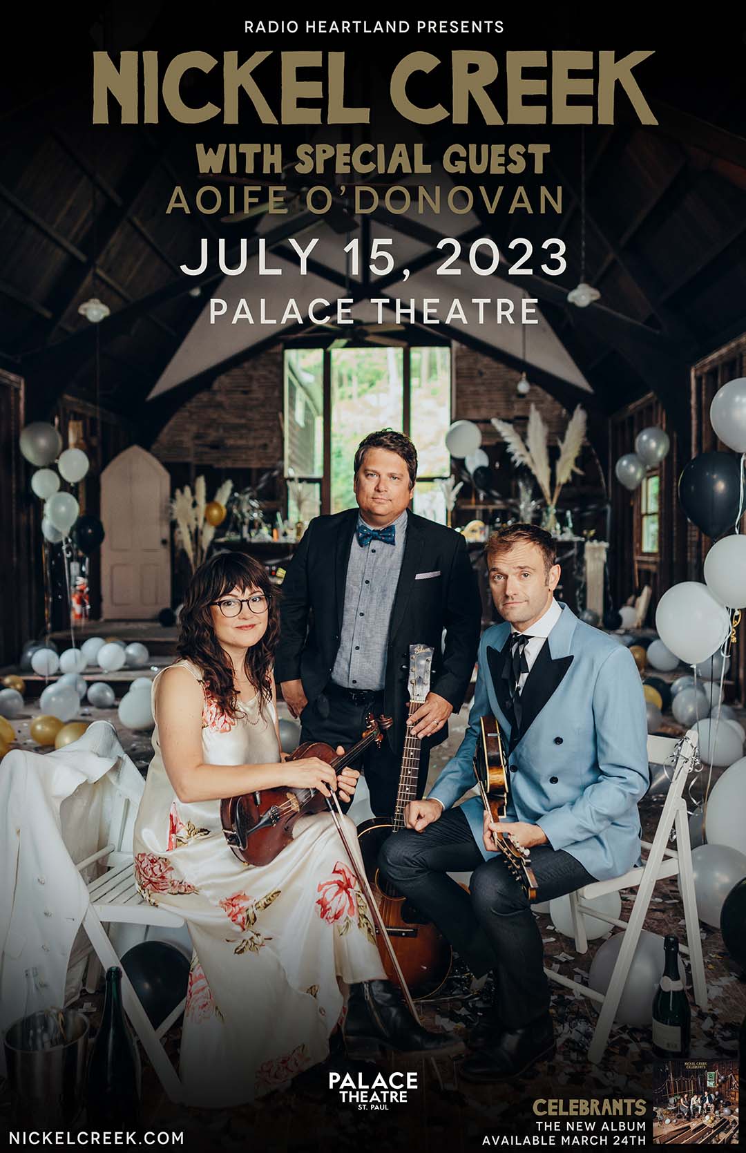 Nickel Creek ★ Palace Theatre First Avenue