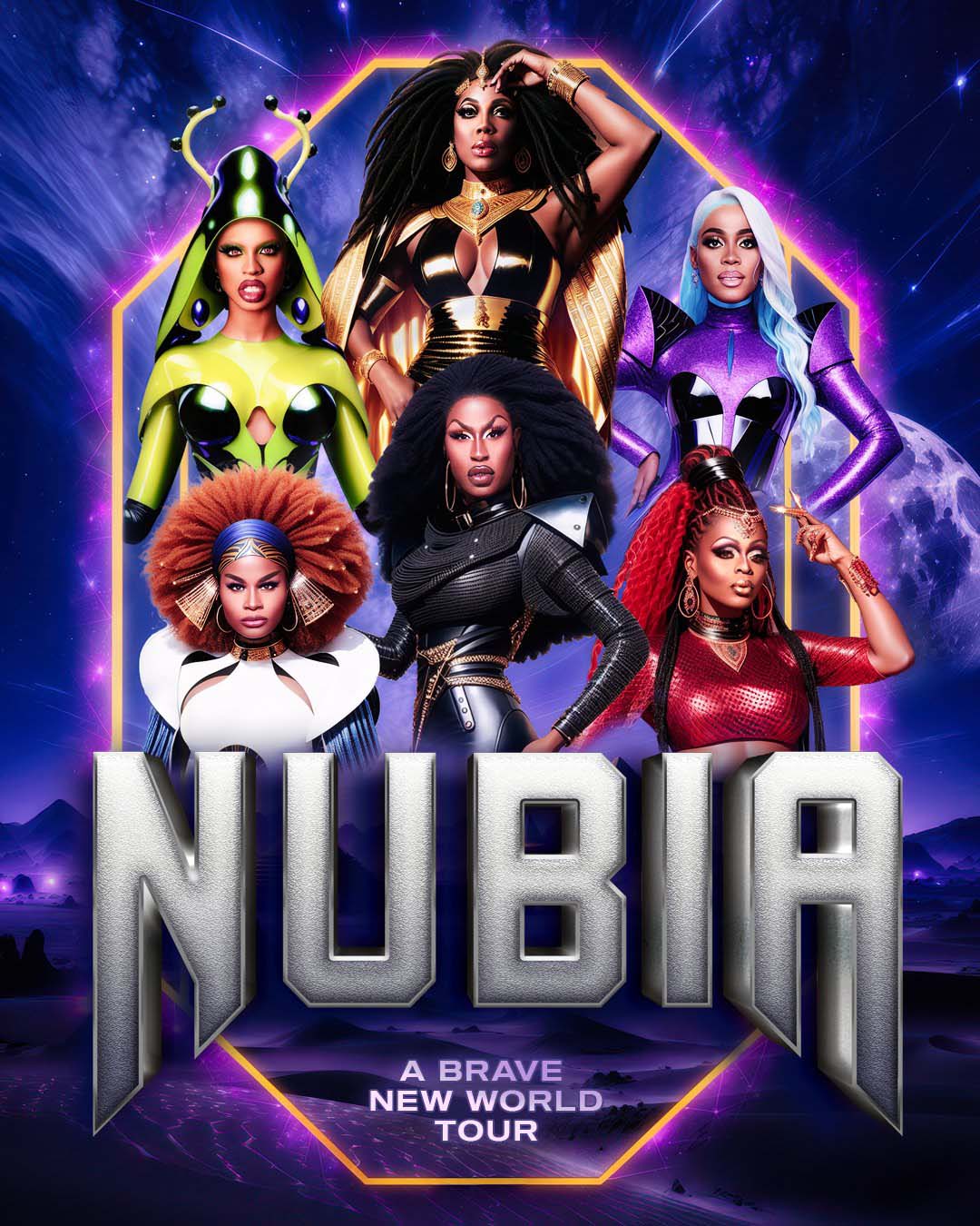 Welcome to NUBIA – An All-New Drag Spectacular Set to Create a More  Equitable World #BlackQueensMatter