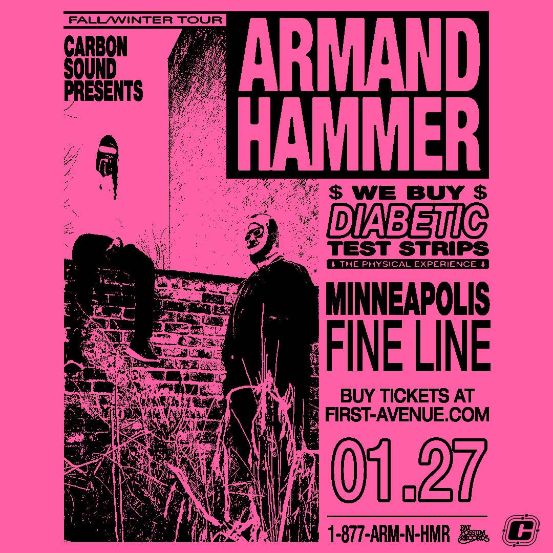 Armand Hammer ★ Fine Line - First Avenue