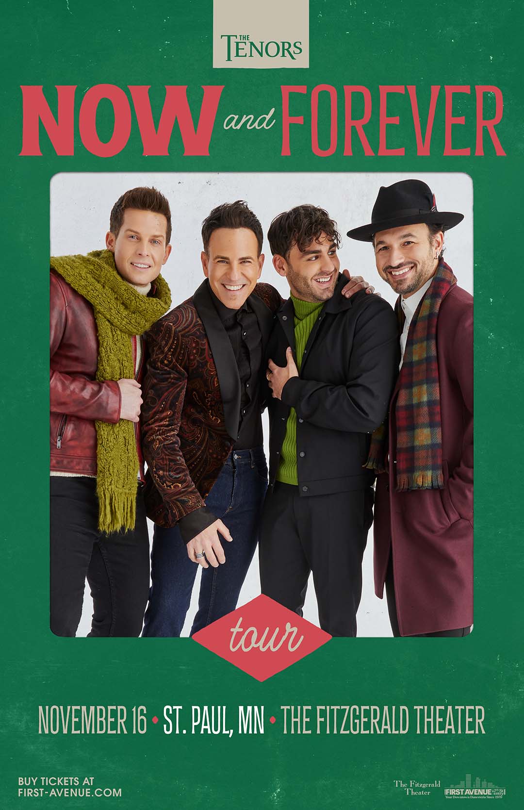 the tenors now and forever tour