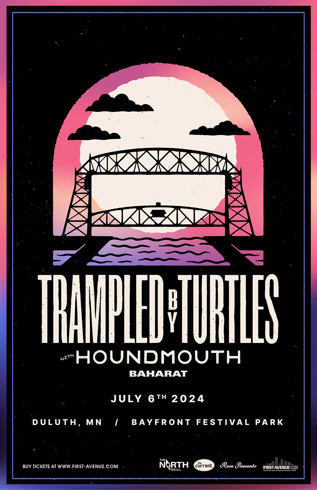 Trampled by Turtles ☆ Bayfront Festival Park - First Avenue