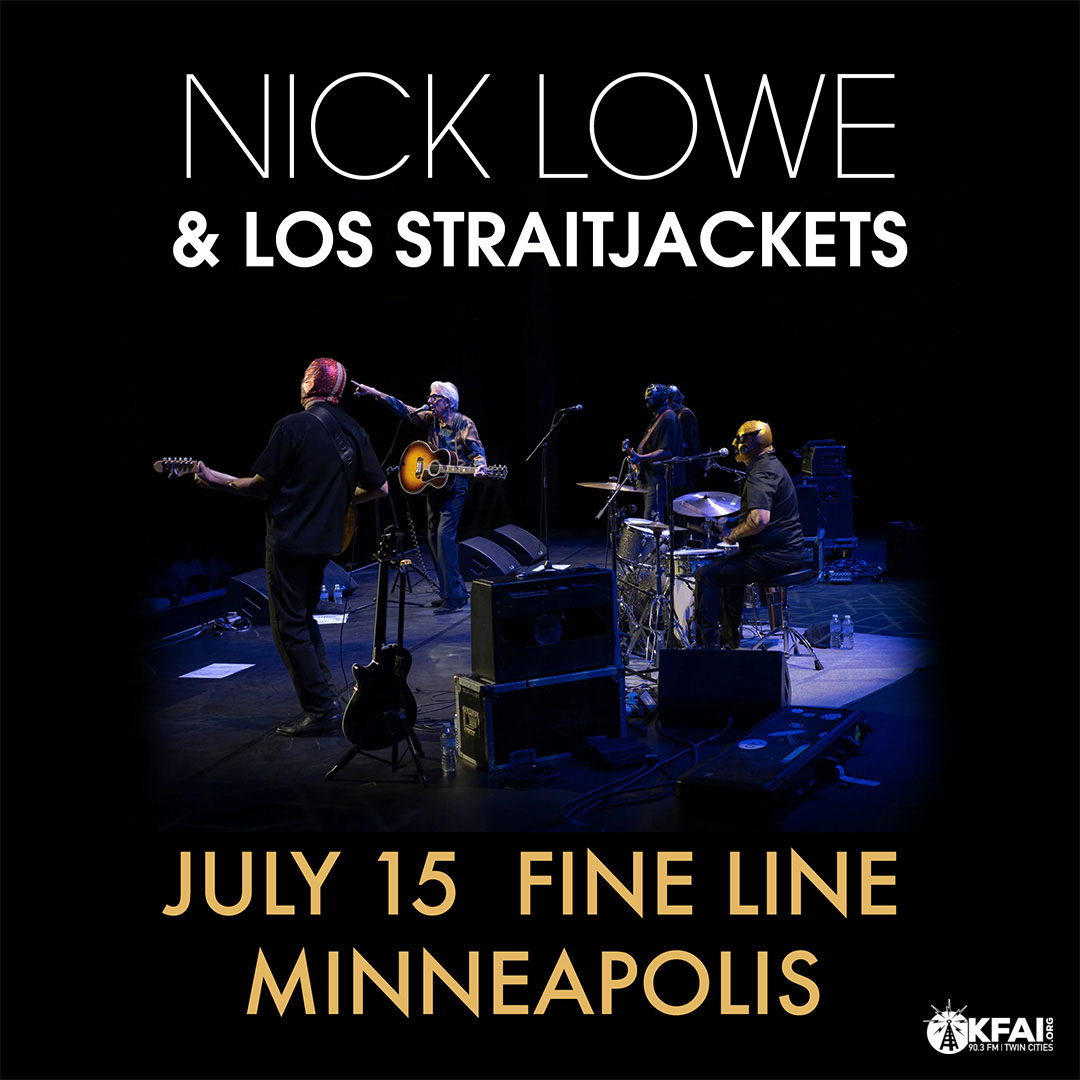 Nick Lowe and Los Straitjackets ☆ Fine Line - First Avenue