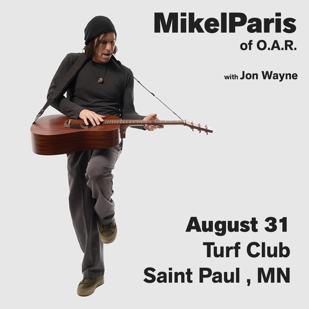 MikelParis of O.A.R. poster